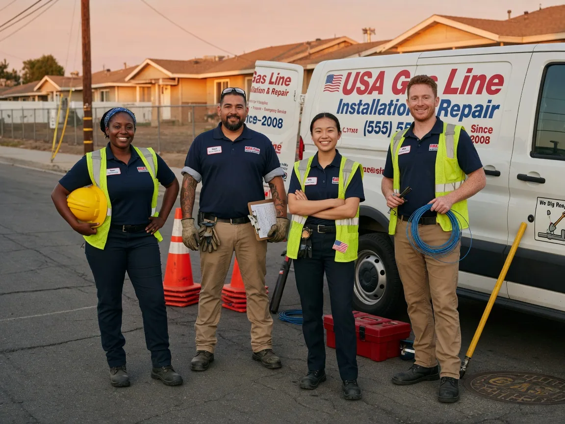 Gas Line Installation company in Mehoopany, PA